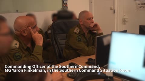 IDF: Attached is Footage from Commanders' Situational Assessments Over the