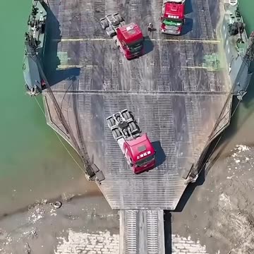 Gigantic ferry on the water.hd