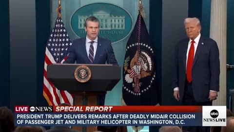 Hegseth says helicopter involved in crash was doing standard training for Continuity of Government