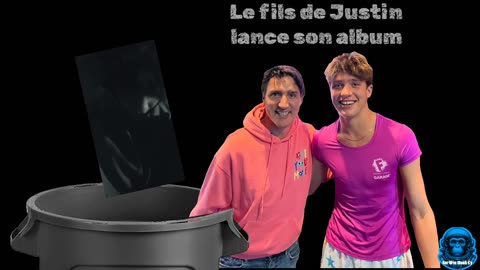 Le fif oups ! Maudit correcteur Le fils de Justin a lancé son premier album. 📀 🗑