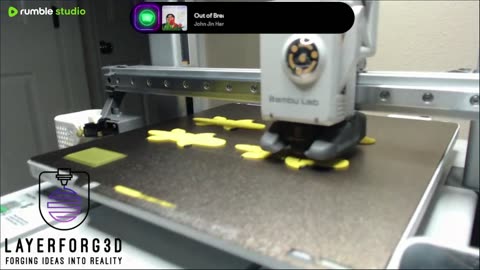 Printing some Yellow Crocodiles!