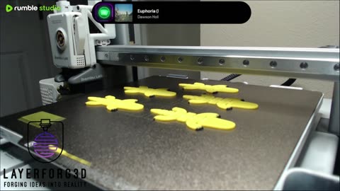 Printing some Yellow Crocodiles!