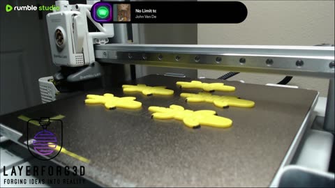 Printing some Yellow Crocodiles!