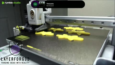 Printing some Yellow Crocodiles!