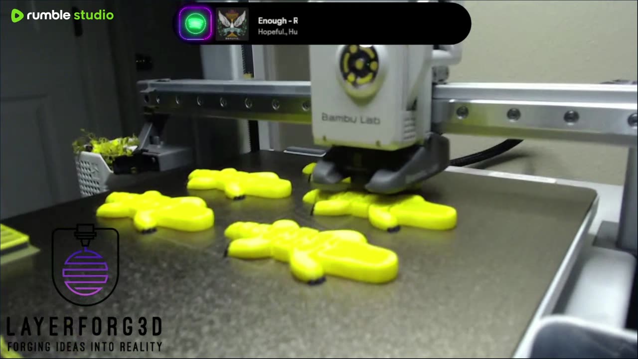 Printing some Yellow Crocodiles!