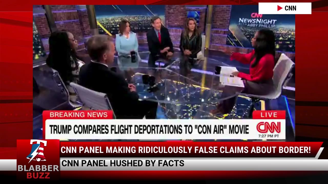 CNN Panel Making Ridiculously False Claims About Border!