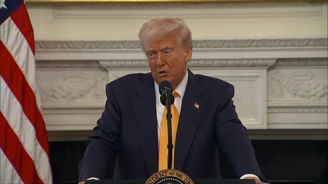 BREAKING: Trump delivers update on Russia-Ukraine peace talks in remarks to governors!! - 2/21/25