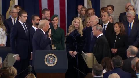 See MOMENT Donald Trump is sworn in as 47th US President