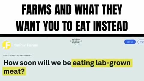 Agenda 2030: Owning The Food Supply Chain, Banning Cows And Artificial Insect-Based Meat