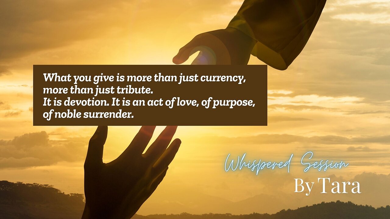 You are a natural provider. You were born to provide. You were born to serve, to give, to offer!