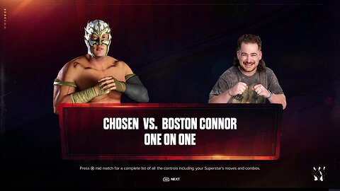 WWE 2k24 Chosen vs Boston Connor