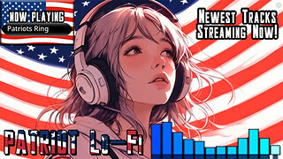 🎶 Stars Stripes and Lofi 🇺🇸 - Inspiring Beats for Study and Relaxation