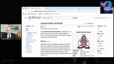 DRUIDISM & FREEMASONRY