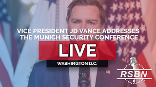 LIVE REPLAY: Vice President JD Vance Addresses the Munich Security Conference - 2/14/25