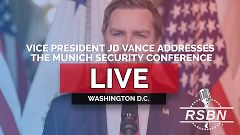 LIVE REPLAY: Vice President JD Vance Addresses the Munich Security Conference - 2/14/25