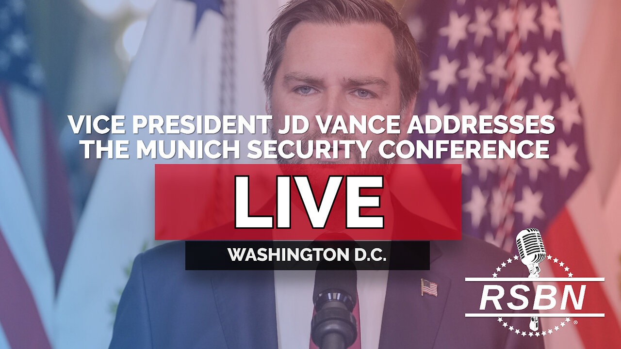 LIVE REPLAY: Vice President JD Vance Addresses the Munich Security Conference - 2/14/25