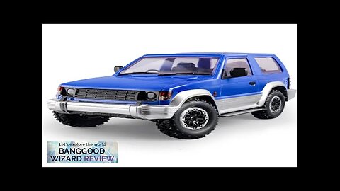 LDRC 1297 RTR Pajero 1/14 4WD RC Car LED Light Off-Road Truck Review