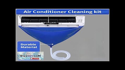 Air Conditioner Cleaning Bag Waterproof Drain for Washing Air Conditioning Water drain-pipe Review