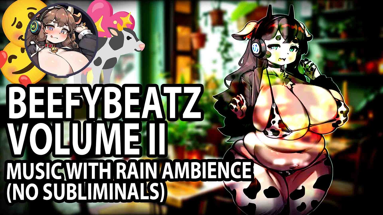 (FULL ALBUM) Beefybeatz Volume 2 - New and Original Music with Rain Ambience 💖🎶🐄