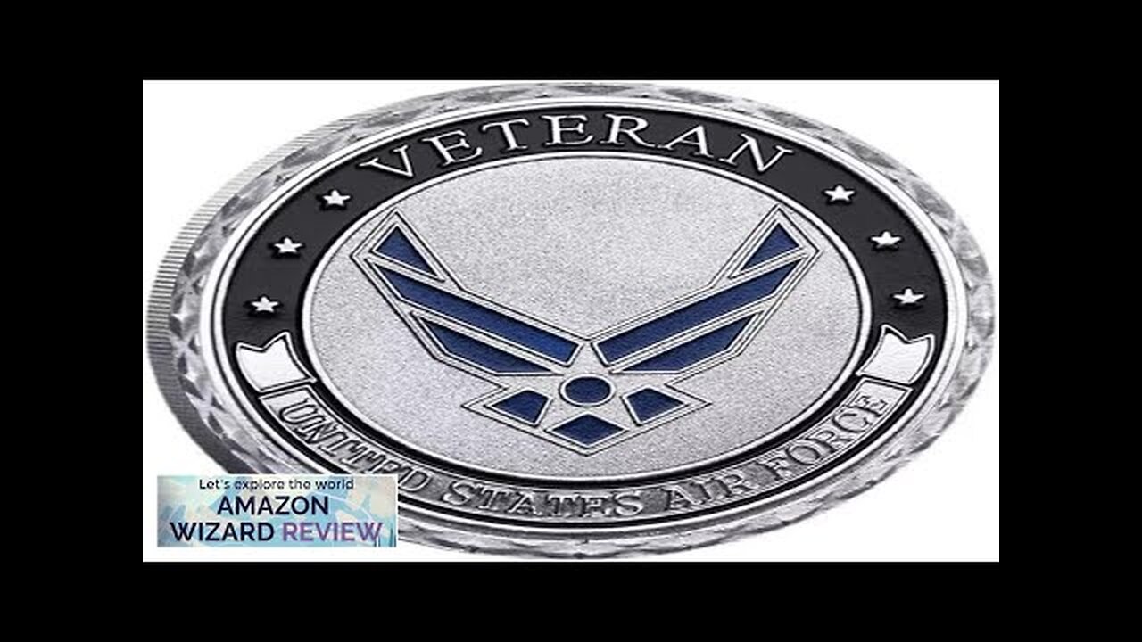 Unted States AR FORCE USAF VETERAN Copper Verson Challenge Con