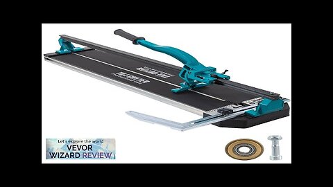 VEVOR Tile Cutter 31 InchManual Tile Cutter Single Rail w/Precise Laser Positioning Review