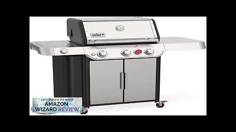 Weber Genesis S-335 Gas Grill Natural Gas Stainless Steel Review