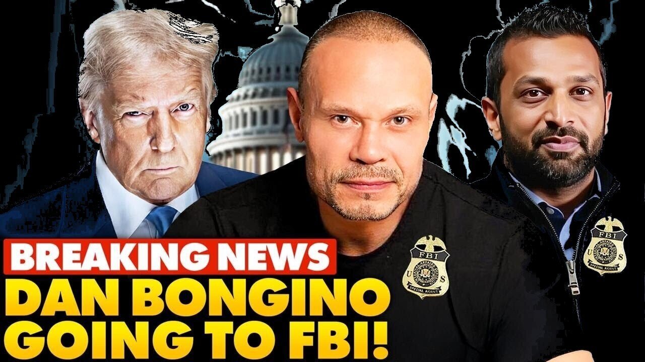 Trump SHOCKS World: Names Dan Bongino as FBI Deputy Director to Kash Patel to Eliminate Deep State!