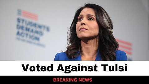 This Republican Voted Against Tulsi Gabbard