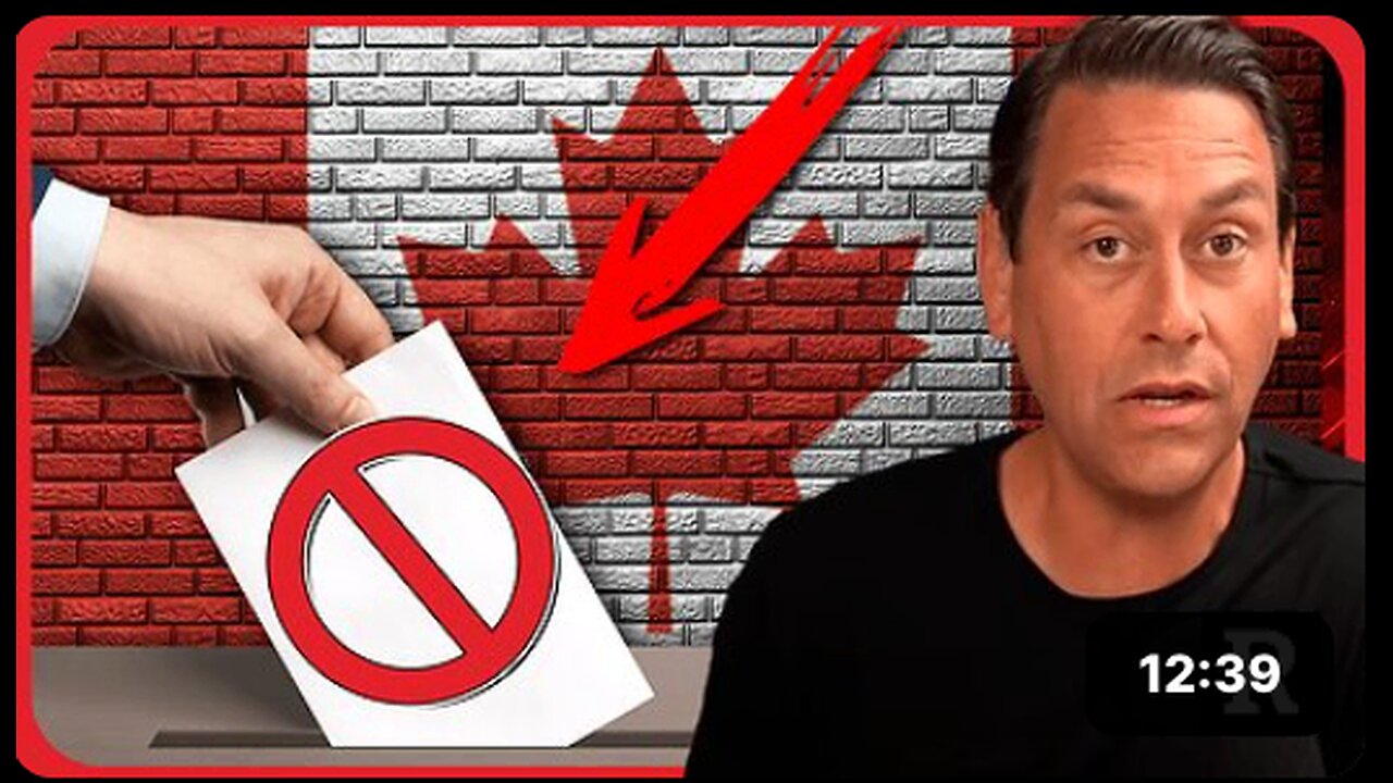 Canada's latest SCANDAL has liberals trying cancel elections | Redacted with Clayton Morris