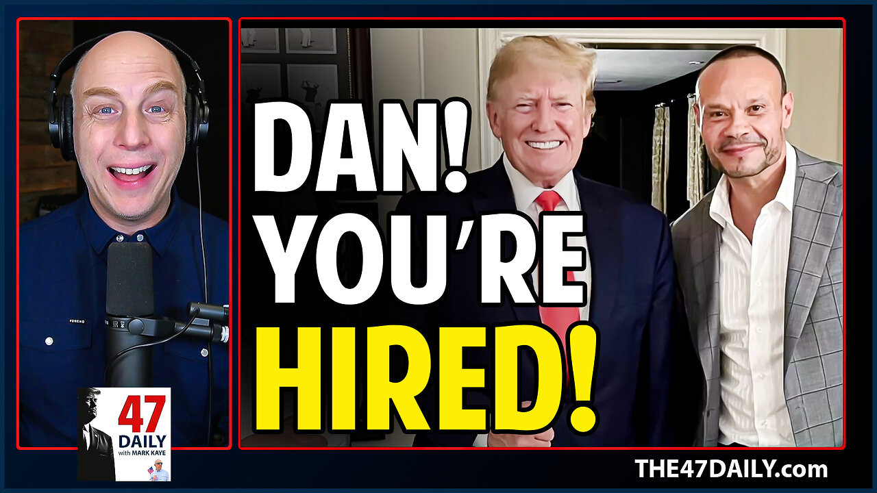 TRUMP Hires Dan Bongino for FBI!