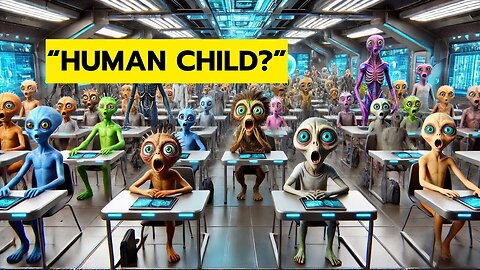 Alien Student Meets The Human Child | Sci-Fi Story | HFY