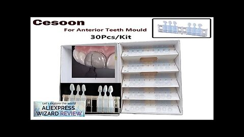 30Pcs/Kit Dental Mould For Composite Resin Light Cure Filling Anterior Front Veneers Review