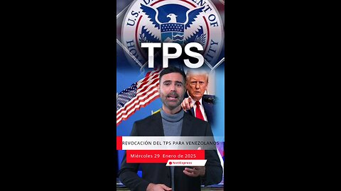 El gobierno de Trump revoca la extensión del TPS para más de 600,000 venezolanos.