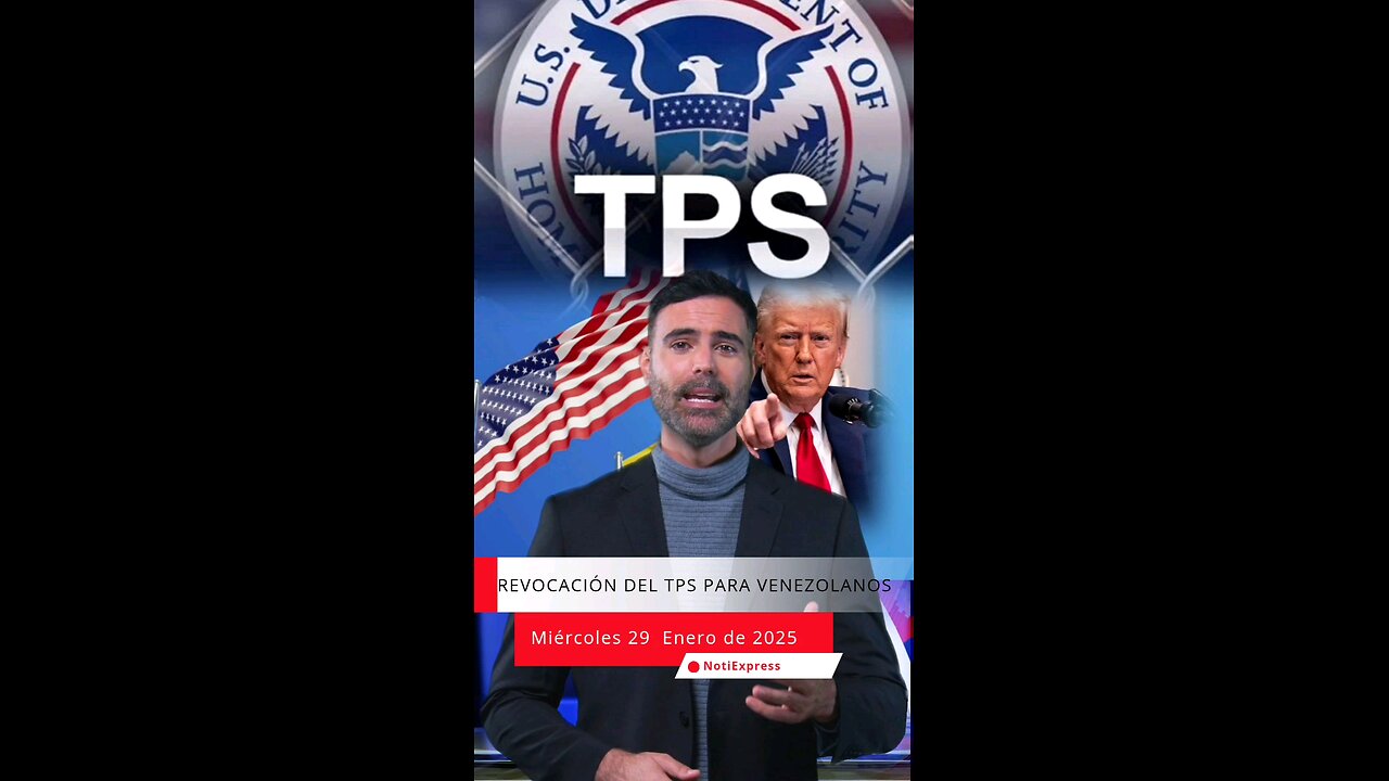 El gobierno de Trump revoca la extensión del TPS para más de 600,000 venezolanos.