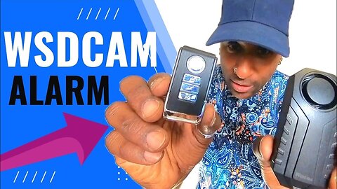 WSDCAM Alarm - Protect Your Bike or Scooter! Stay secure with the WSDCAM Alarm