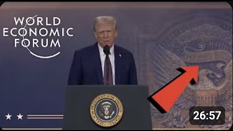 WARNING! TRUMP SPEAKS AT THE WEF! PROMISES TO FAST TRACK THEIR PLANS FOR A.I. GOVERNANCE IN AMERICA!