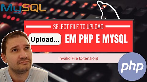 FORMULÁRIO PHP COM UPLOAD EM BANCO? Inserir imagem e exibir dados de login com banco de dados MySQL