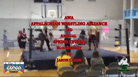 AWA 3rd Annual SPRING FEVER!!! Blood Beast vs. Jason Cross