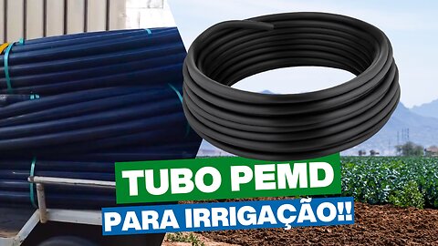 Tubo PEMD para Irrigação ▶ Entrega para mais um cliente