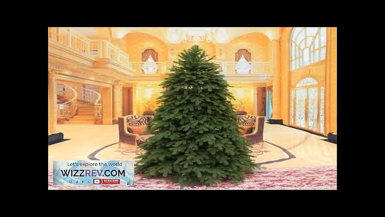 PE Artificial Christmas Tree Premium Luxury Encryption Large Green Xmas Tree Pines Review