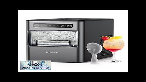 Ice Maker CountertopIce in 6 Mins 24 lbs/Day Portable & Compact Gift Review