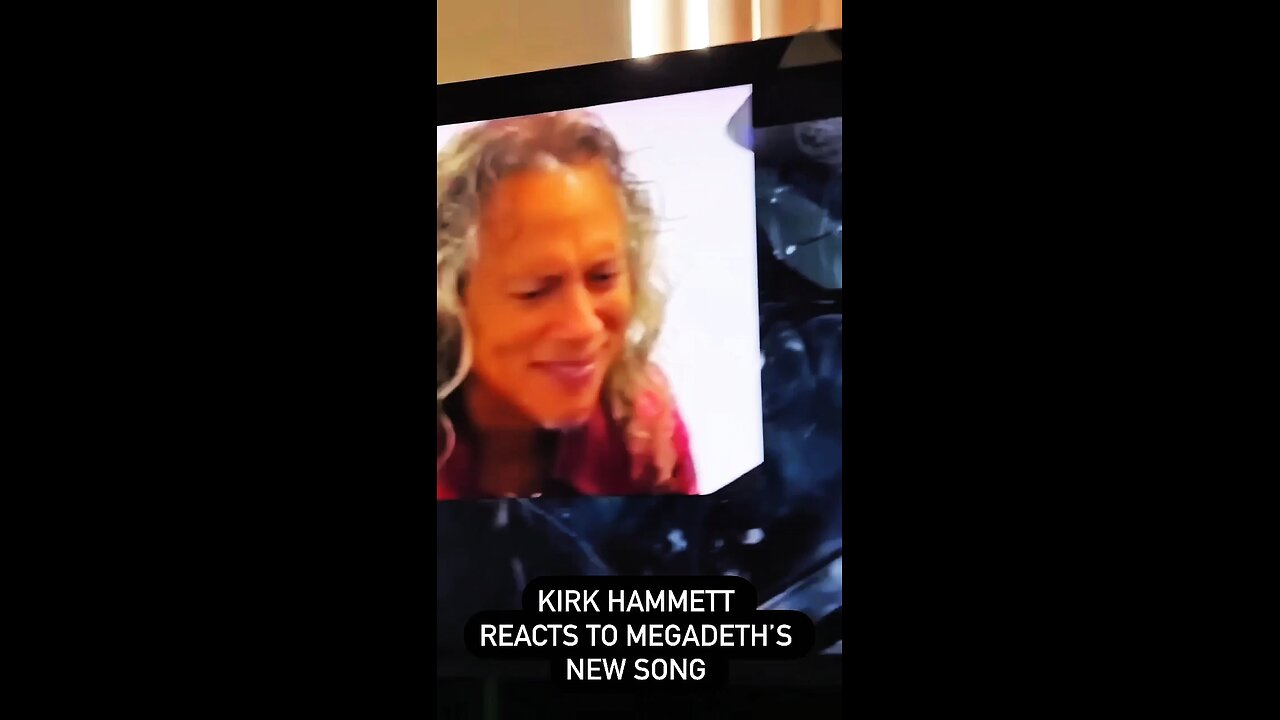 Kirk Hammet Reacting On Megadeth New song.. 😎😎