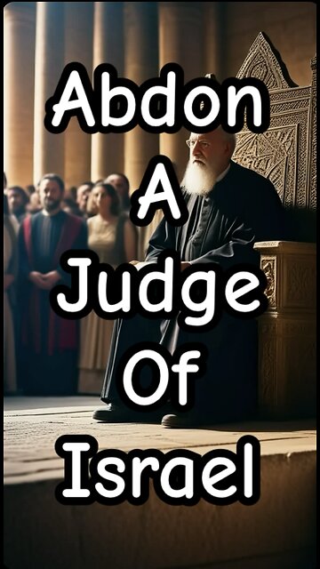Abdon a judge of Israel.