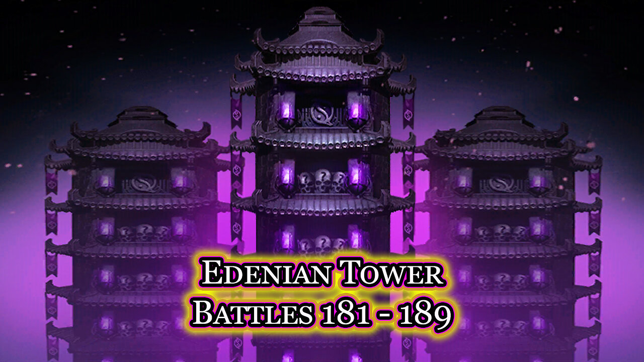 MK Mobile. Edenian Tower - [ Battles 181 - 189 ]