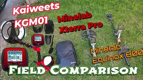 $99 Kaiweets KGM01 Metal Detector vs $300 Minelab Xterra Pro & $900 Minelab Equinox 800 Field Test