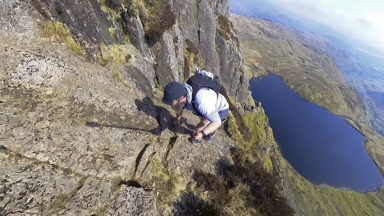 Stickle tarn and Jacks rake scramble