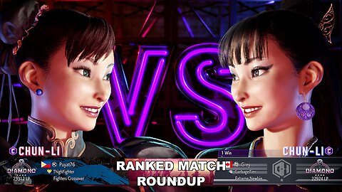 Kuya Kalbo SF6 Ranked Match Roundup. Chun Li 4 star Diamond Rank [Hori Fight Stick]