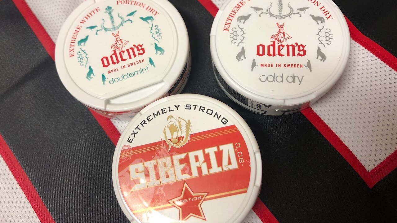 Siberia Red & Oden's Cold/Double Mint White Dry (Chew Bags) Review