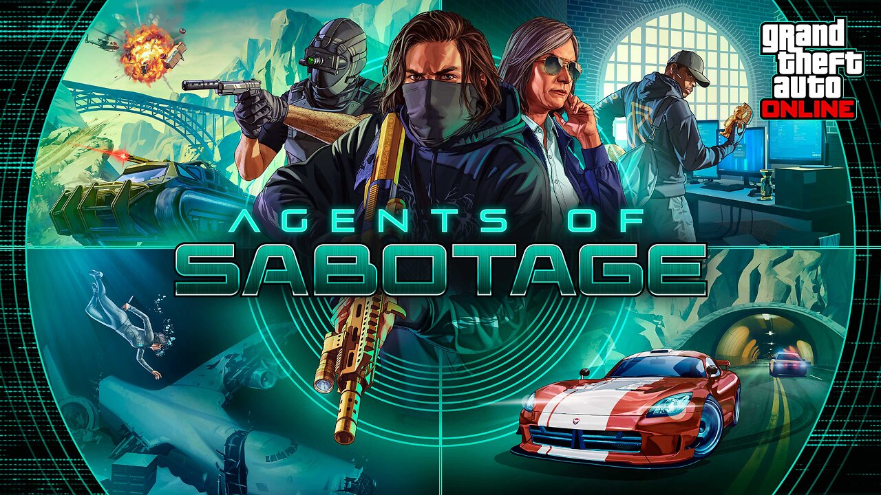 GTA Online (PC) Agents Of Sabotage - The Brute Force File Override Key