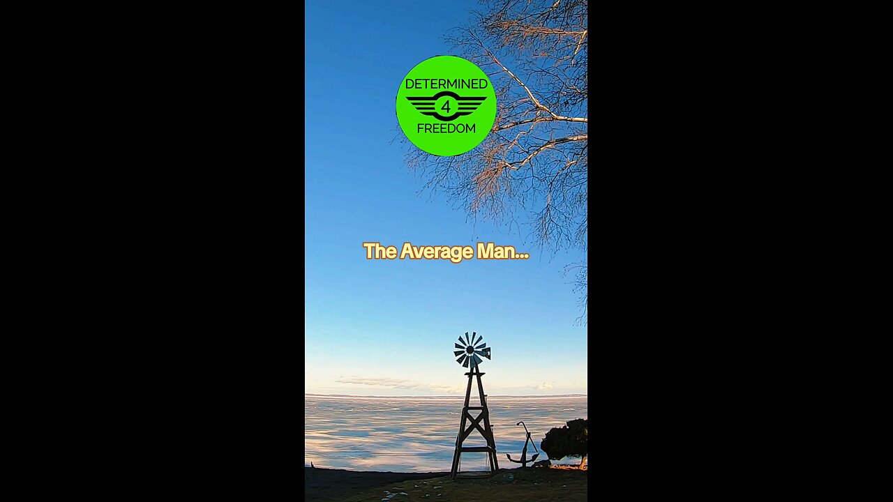 The Average Man...